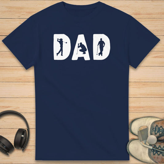 Golf Dad T-Shirt Navy