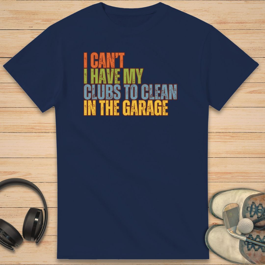 Clubs To Clean T-Shirt Navy