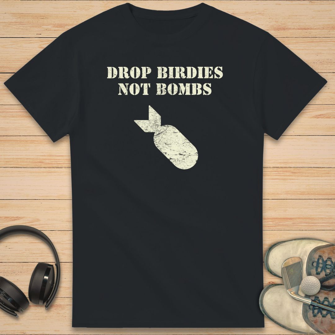 Drop Birdies T-Shirt Black