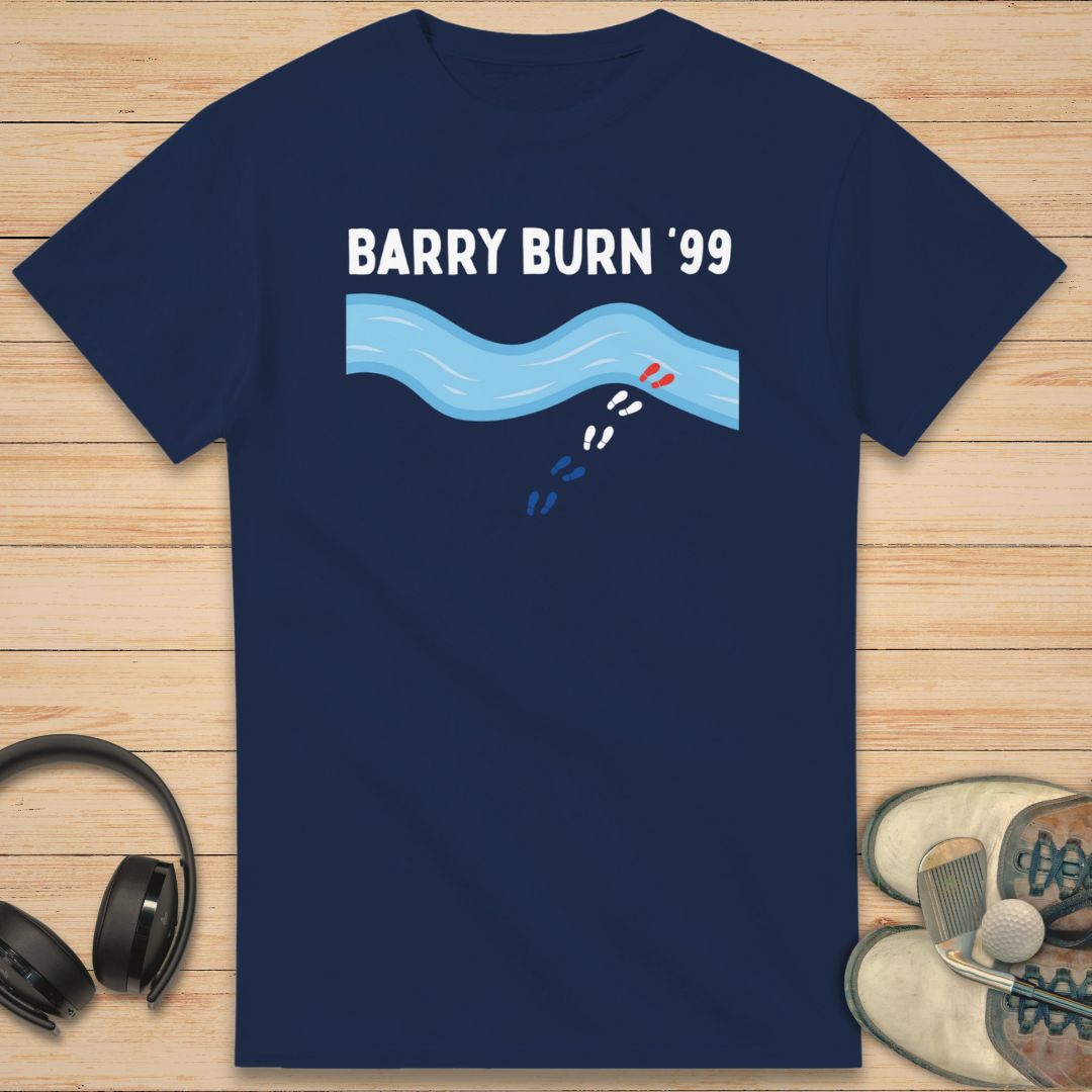 Barry Burn T-Shirt Navy