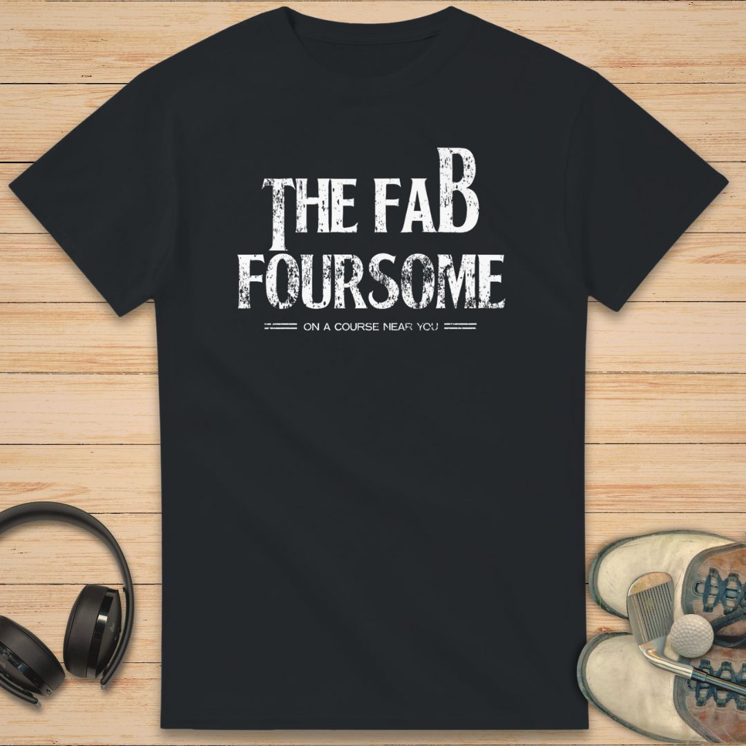 Fab Foursome T-Shirt Black