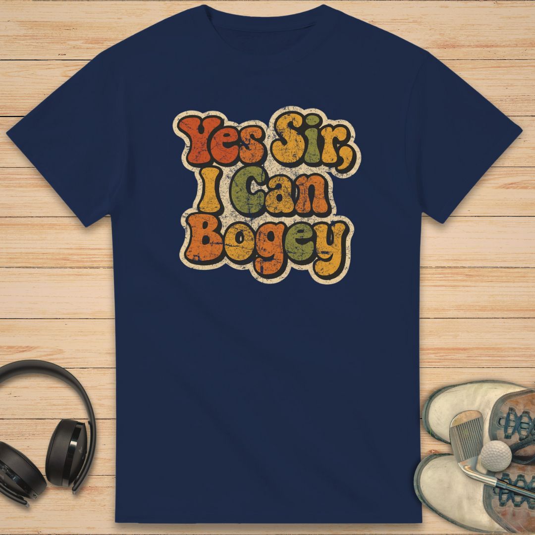 I Can Bogey T-Shirt Navy