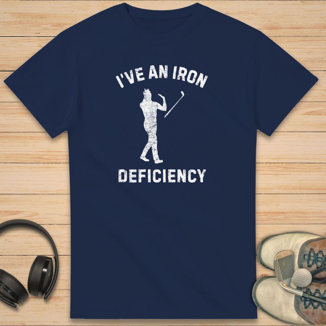 Iron Deficiency T-Shirt Navy