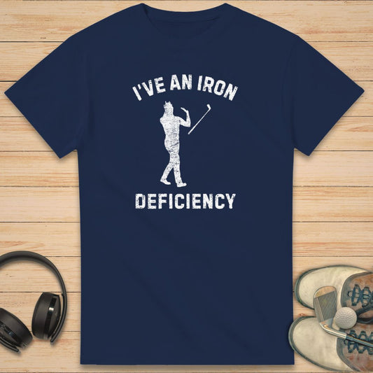 Iron Deficiency T-Shirt Navy